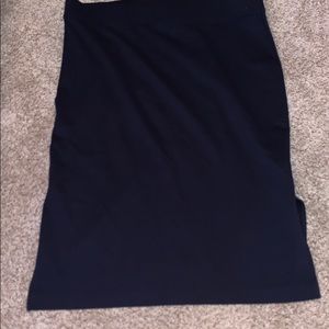 Brand new navy skirt with tags